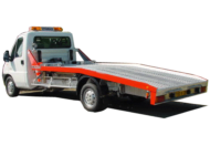 Camion plateau de remorquage
