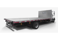 Camion plateau sans ridelles