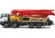 Camion avec pompe à béton