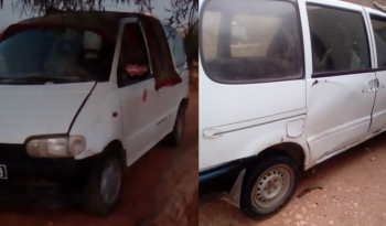 À vendre Fourgon Nissan Vanette 2.3D moteur Isuzu complet