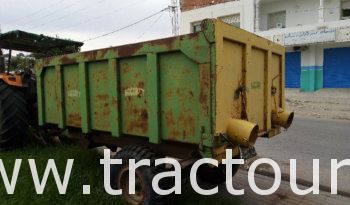 À vendre Semi remorque agricole benne céréalière SKF Bon état complet