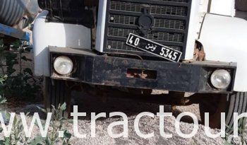 À vendre Camion plateau sans ridelles Berliet GLR 190 Bon état complet