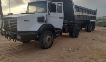 À vendre Tracteur avec semi remorque benne TP Renault CLM 385 complet