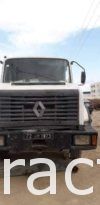 À vendre Tracteur avec semi remorque benne TP Renault CLM 385 Bon état complet