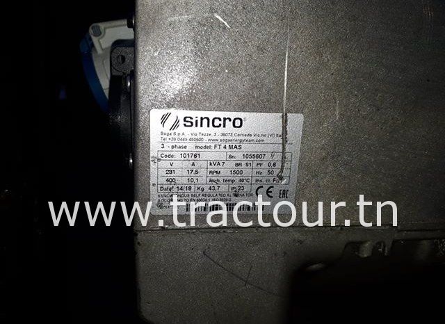 À vendre Groupe électrogène monocylindre Lombardini 4LD 820 Bon état complet