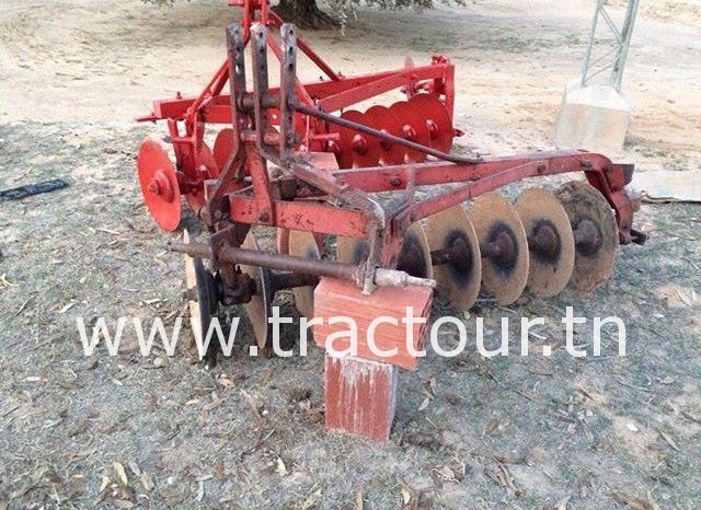 À vendre Déchaumeuse à 9 disques Huard Tunisie – Déchaumeuse à disques Bon état complet