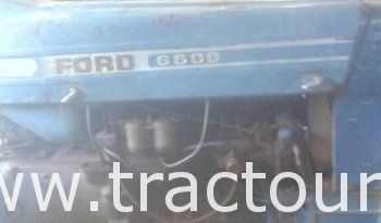 À vendre Tracteur Ford 6600 Bon état complet