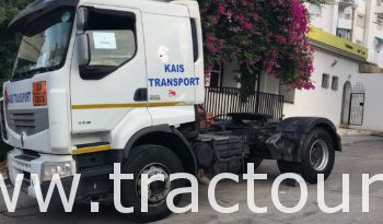 À vendre Tracteur avec semi remorque citerne Renault Premium Lander 440 DXI en excellent état complet