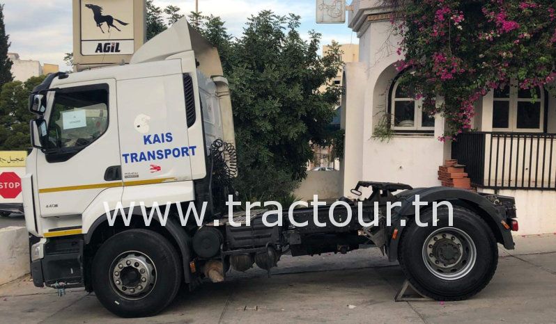 À vendre Tracteur avec semi remorque citerne Renault Premium Lander 440 DXI en excellent état complet