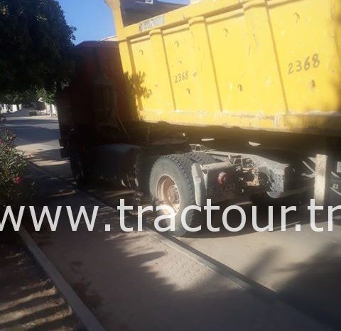 À vendre Tracteur avec semi remorque benne TP Scania 113H 360 Bon état complet
