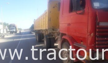 À vendre Tracteur avec semi remorque benne TP Scania 113H 360 Bon état complet