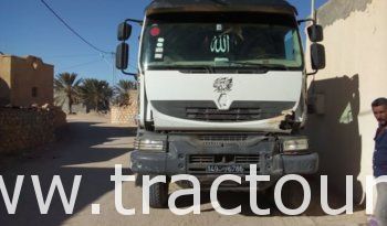 À vendre Tracteur avec semi remorque benne TP Renault Kerax 380 DXI Bon état complet