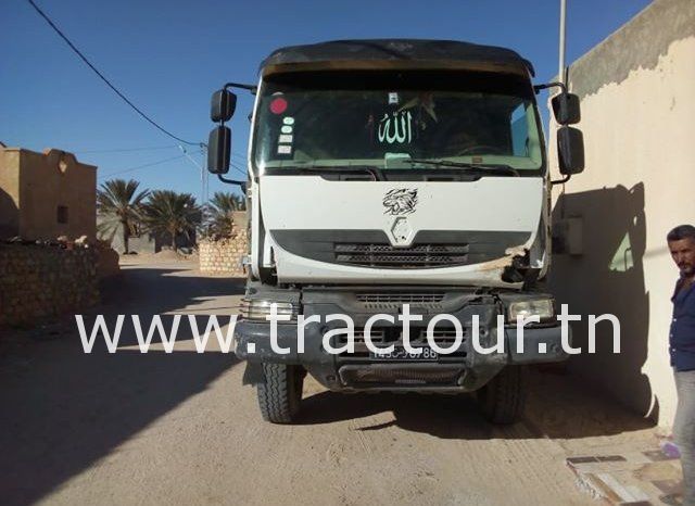 À vendre Tracteur avec semi remorque benne TP Renault Kerax 380 DXI Bon état complet