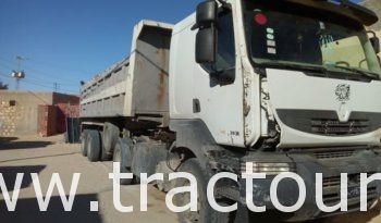 À vendre Tracteur avec semi remorque benne TP Renault Kerax 380 DXI Bon état complet