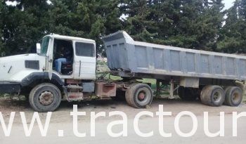 À vendre Tracteur avec semi remorque benne TP Renault CLM 385 Neuf en excellent état complet