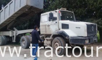 À vendre Tracteur avec semi remorque benne TP Renault CLM 385 Neuf en excellent état complet