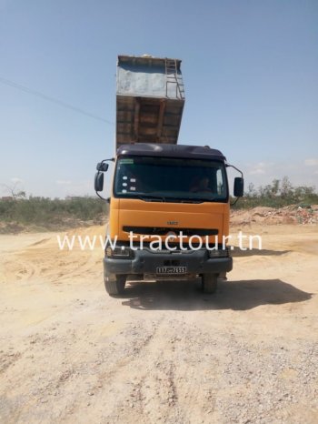 À vendre Tracteur avec semi remorque benne TP Renault Kerax 400 complet