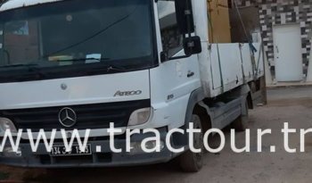 À vendre Camion plateau avec ridelles Mercedes Atego 815 complet