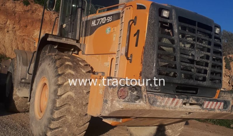 À vendre Chargeuse sur pneus Hyundai HL 770-9S Godet 4m³ complet