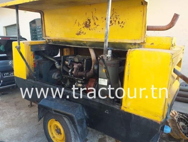 À vendre Compresseur de chantier Atlas Copco – Compresseur de chantier complet