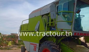 À vendre Moissonneuse batteuse avec cabine Claas Dominator 76 complet