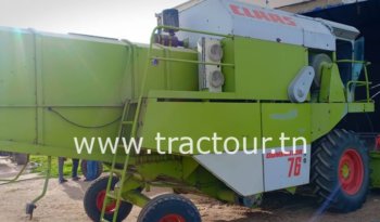 À vendre Moissonneuse batteuse avec cabine Claas Dominator 76 complet