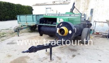 À vendre Presse à moyenne densité Deutz-Fahr HD460 complet