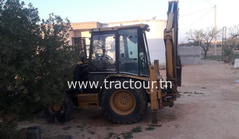 À vendre Tractopelle Caterpillar 428 D complet