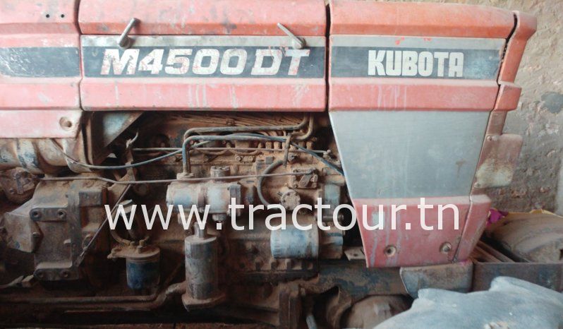 À vendre Tracteur Kubota M4500 complet