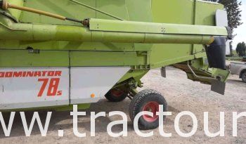 À vendre Moissonneuse batteuse avec cabine Claas Dominator 78s complet