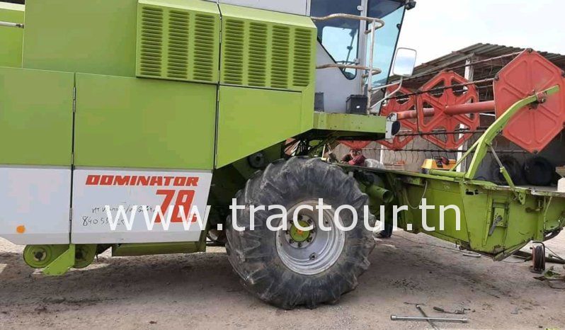 À vendre Moissonneuse batteuse avec cabine Claas Dominator 78s complet