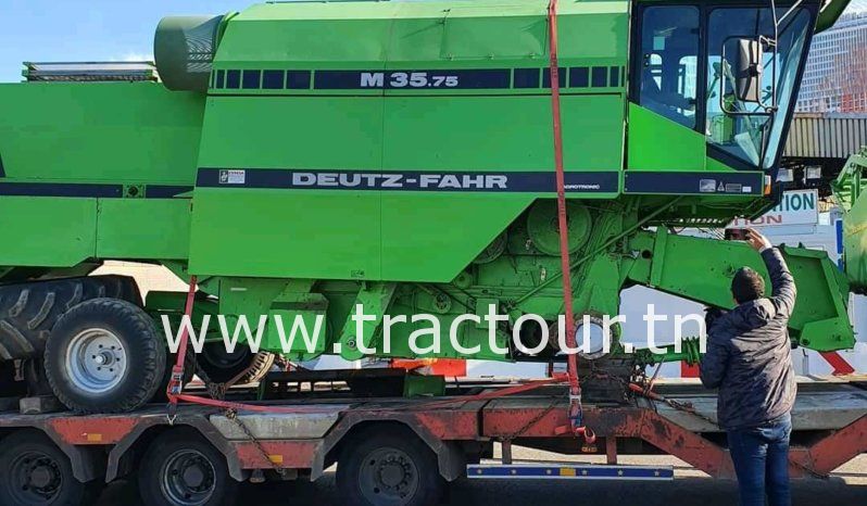 À vendre Moissonneuse batteuse avec cabine Deutz-Fahr M35.75 complet