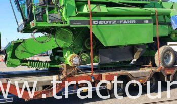 À vendre Moissonneuse batteuse avec cabine Deutz-Fahr M35.75 complet