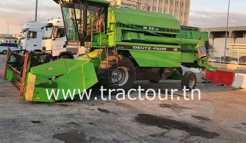 À vendre Moissonneuse batteuse avec cabine Deutz-Fahr M35.75 complet