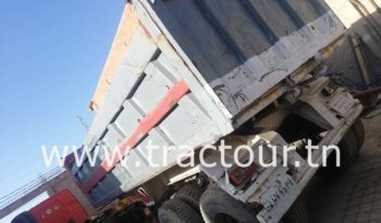 À vendre Semi remorque benne TP caisse rectangulaire – complet