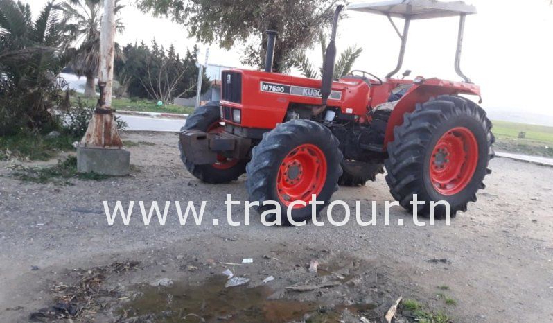 À vendre Tracteur Kubota M7530 complet