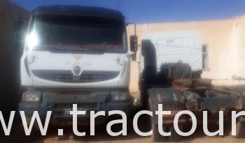 A vendre 2 tracteurs routiers Renault Kerax 380 DXi بيع بالمزاد العلني(بتة)ة complet