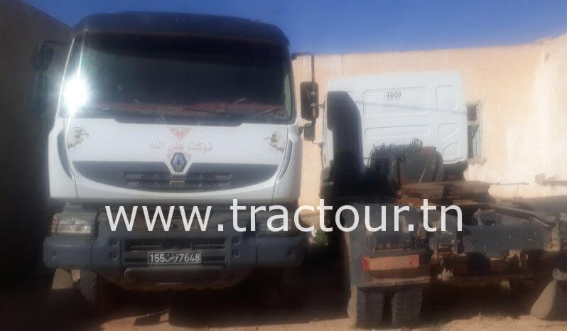 A vendre 2 tracteurs routiers Renault Kerax 380 DXi بيع بالمزاد العلني(بتة)ة complet