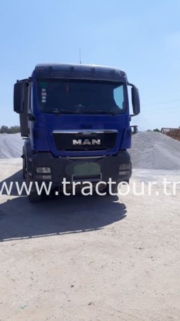 À vendre Tracteur avec semi remorque benne TP Man TGS 19.400 Neuf en excellent état complet