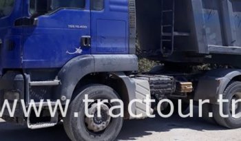 À vendre Tracteur avec semi remorque benne TP Man TGS 19.400 Neuf en excellent état complet