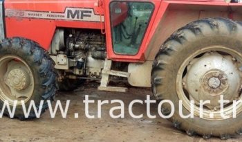 À vendre Tracteur avec cabine Massey Ferguson 575 complet