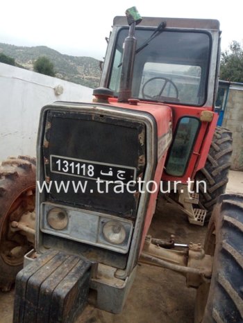 À vendre Tracteur avec cabine Massey Ferguson 575 complet