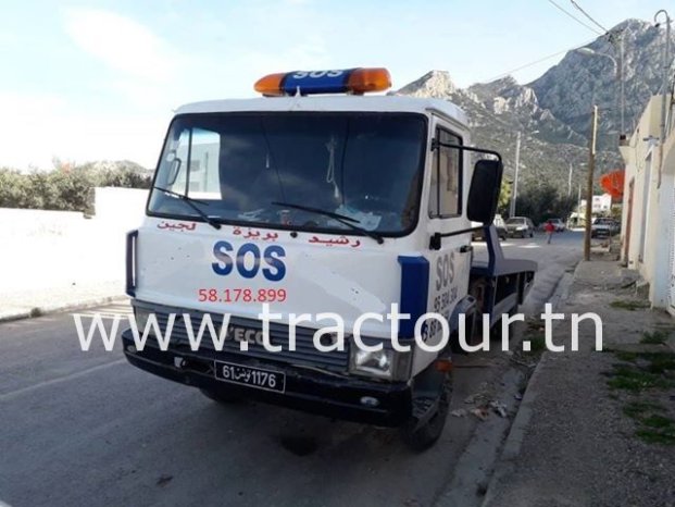 À vendre Camion plateau de remorquage Iveco Zeta 65.9 Bon état complet