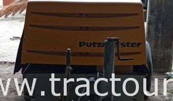 À vendre Pompe à chape 3 cylindres Putzmeister Neuf en excellent état complet