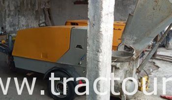 À vendre Pompe à chape 3 cylindres Putzmeister Neuf en excellent état complet