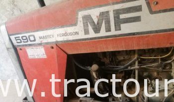 À vendre Tracteur Massey Ferguson 590 Bon état complet