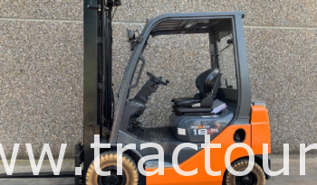 À vendre Chariot élévateur diesel Toyota 02-8FDF18 – 1.8 tonne – Neuf en excellent état complet