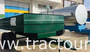 Fabrication Semi remorque agricole benne de 3T a 7T – Alpha Metal – bonne qualité et prix très raisonnable complet