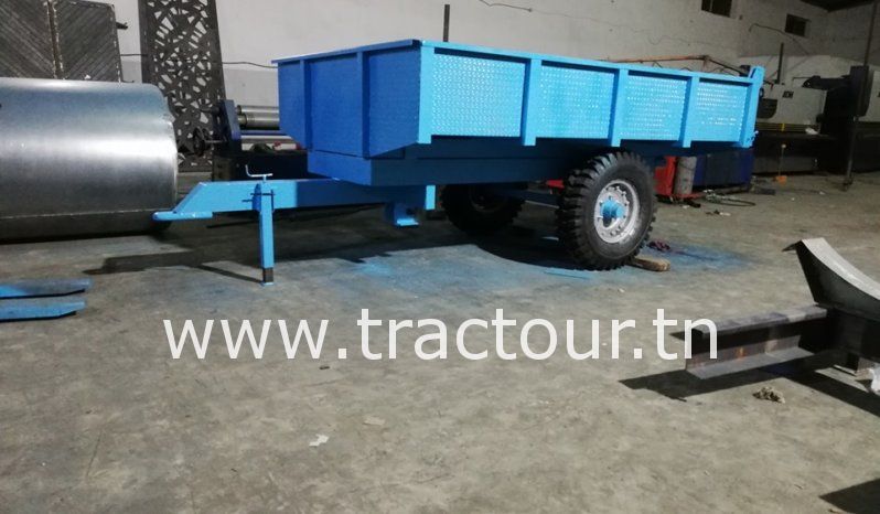 Fabrication Semi remorque agricole benne de 3T a 7T – Alpha Metal – bonne qualité et prix très raisonnable complet