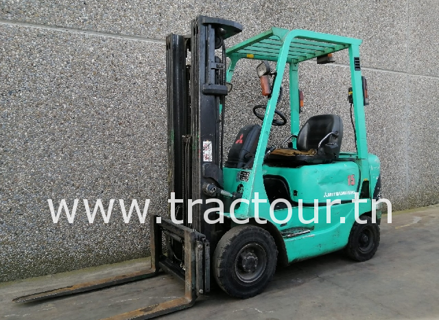 À vendre Chariot élévateur diesel Mitsubishi FD15K 1.5 Tonnes complet
